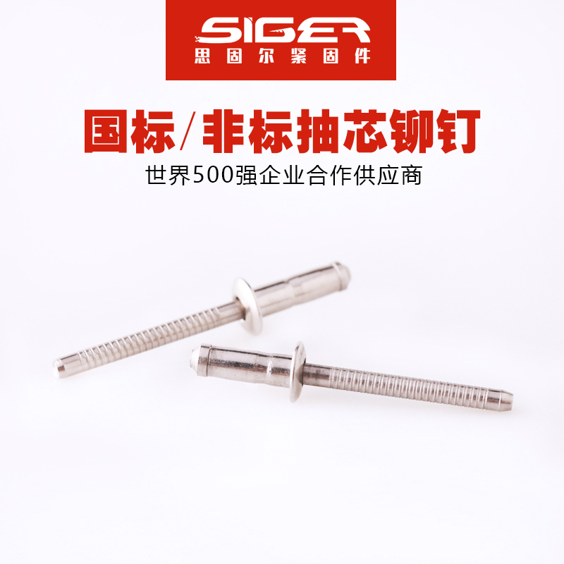 圓頭單鼓全不銹鋼抽芯鉚釘