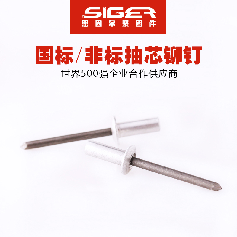 圓頭封閉鋁抽芯鉚釘
