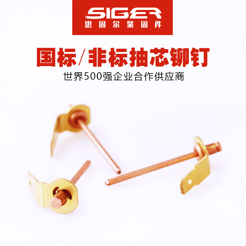 單耳接地全銅抽芯鉚釘