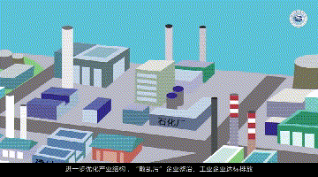 “散亂污”企業(yè)整治，工業(yè)企業(yè)達(dá)標(biāo)排放;優(yōu)化能源結(jié)構(gòu)，推動燃煤小鍋爐的淘汰改造，著力發(fā)展清潔能源。