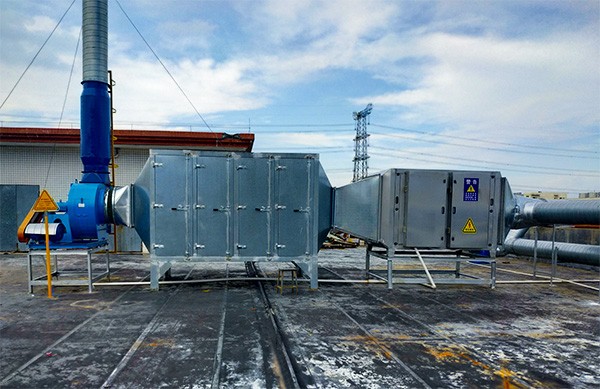 東莞機(jī)電企業(yè)廢氣處理工程案例